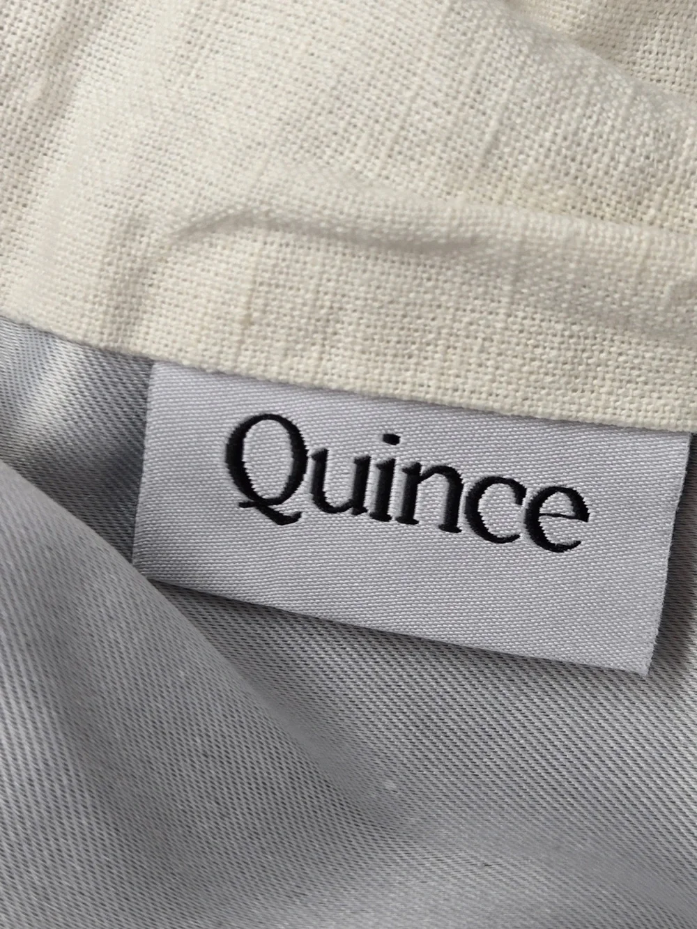 QUINCE Set Of 2 48x92 Coastal Stripe Linen Cotton True Blackout Curtains 9203